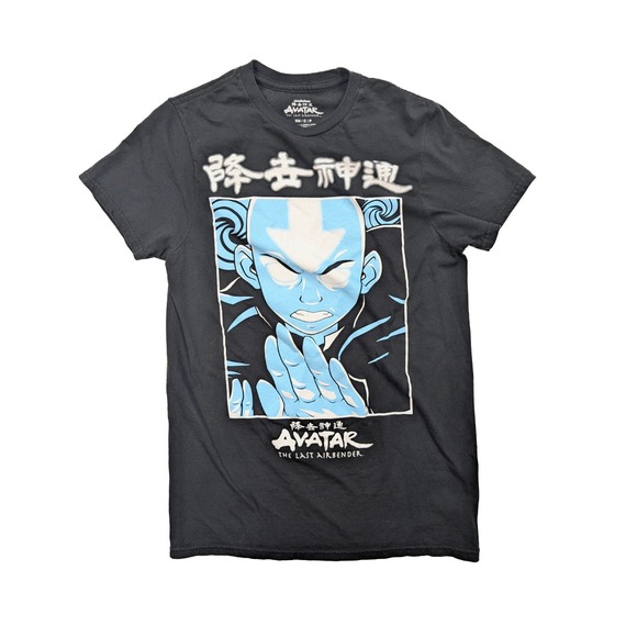 Nickelodeon Avatar The Last Air bender Black Graphic T-Shirt Women's Size Small - Picture 1 of 5